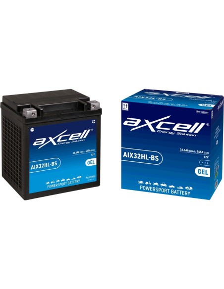 bateria agm gel axcell aix32hl bs 12v 32ah indian y harley davidson