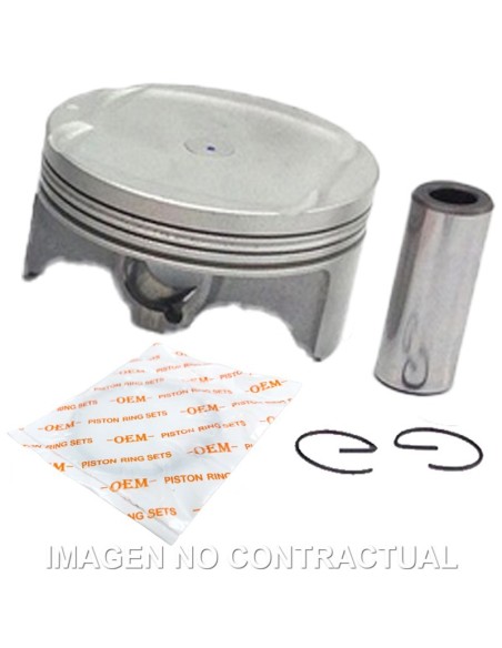piston hert 422127 yamaha x max 300 o70 mm con bulon 16 mm