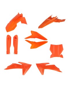 kit completo de plasticos acerbis 0026984 011 016 naranja para ktm sx 50 2024 2026