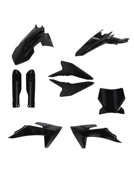 kit completo de plasticos acerbis 0026984 090 negro para ktm sx 50 2024 2026