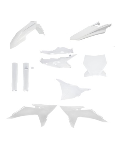 kit completo de plasticos acerbis 0026922 030 blanco para ktm sx sx f 125 450 2025 2026