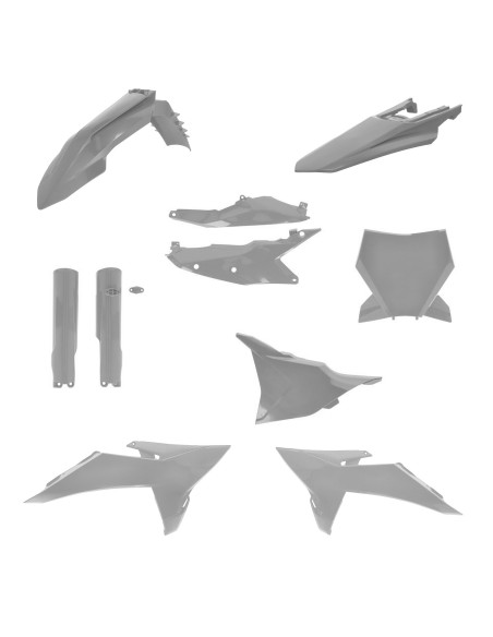 kit completo de plasticos acerbis 0026922 070 gris para ktm sx sx f 125 450 2025 2026