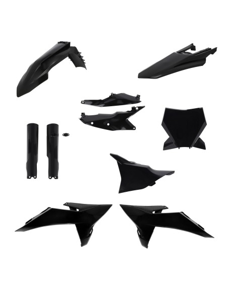 kit completo de plasticos acerbis 0026922 090 negro para ktm sx sx f 125 450 2025 2026