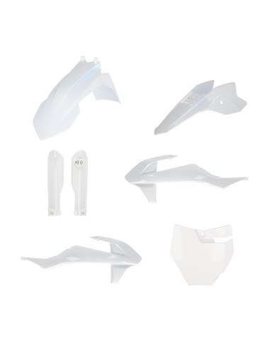 kit de plasticos completo acerbis 0025506 030 blanco para ktm sx 50 y gasgas mc 50