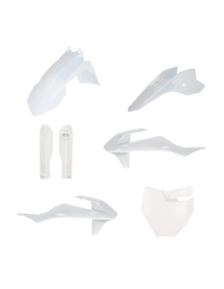 kit de plasticos completo acerbis 0025506 030 blanco para ktm sx 50 y gasgas mc 50