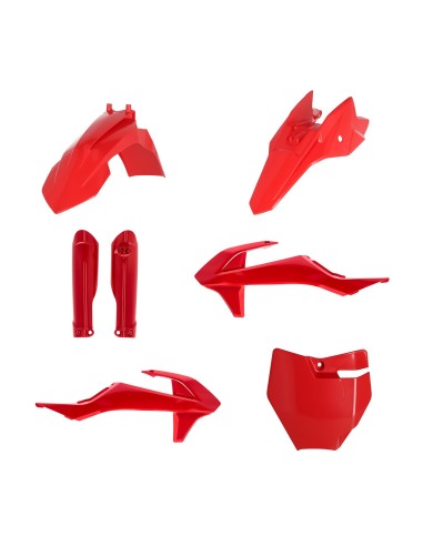 kit de plasticos completo acerbis 0025506 110a rojo para ktm sx 50 y gasgas mc 50