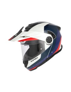 casco modular acerbis rider graphic 0026577 034 blanco azul rojo ece 22 06 p j 2