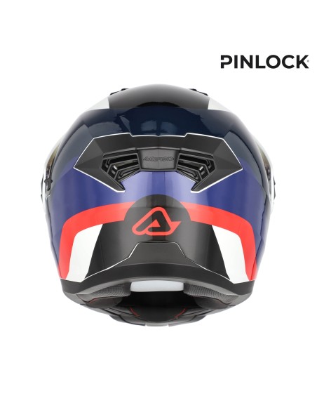 casco modular acerbis rider graphic 0026577 034 blanco azul rojo ece 22 06 p j