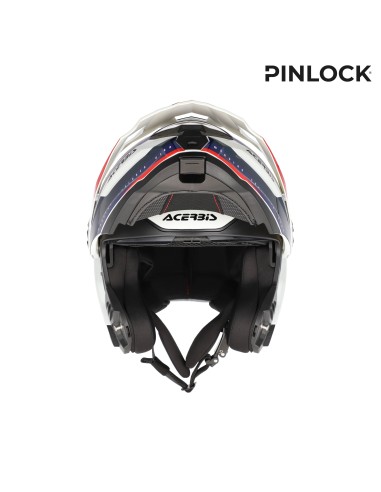 casco modular acerbis rider graphic 0026577 034 blanco azul rojo ece 22 06 p j