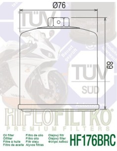 filtro de aceite harley davidson 2