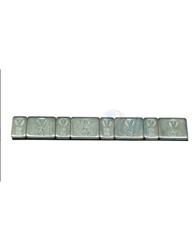 contrapesos adhesivos rubber vulk b00060 fe 5 10 g tira 60 g para equilibrado de llantas