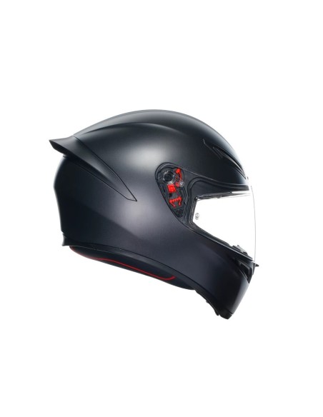 casco de moto agv integral 22 06 k1 s negro mate