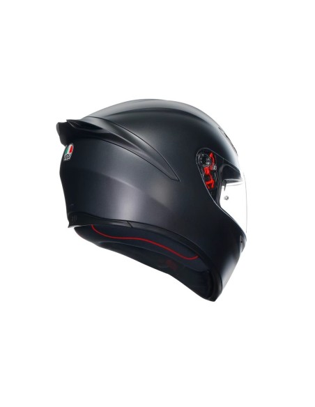 casco de moto agv integral 22 06 k1 s negro mate