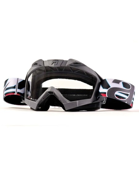 gafas off road ariete adrenaline power 14001 gnb gris negro blanco
