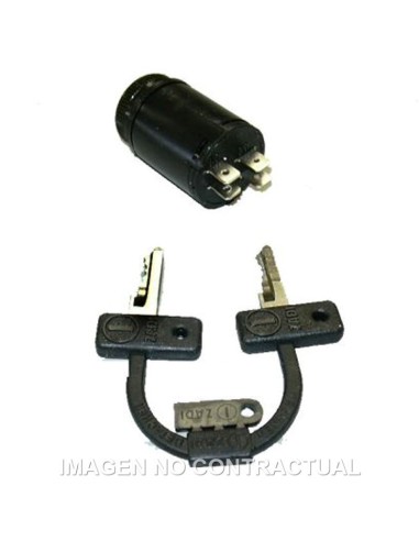 llave contacto motocicleta 4 tomas 27127927