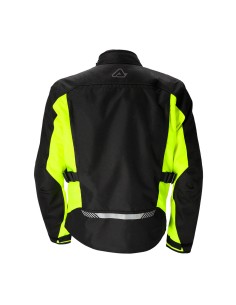 chaqueta x trail acerbis color negro y amarillo talla s ultima unidad 2