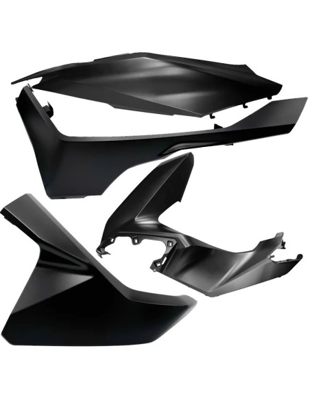 kit plasticos hert honda pcx 125 negro mate