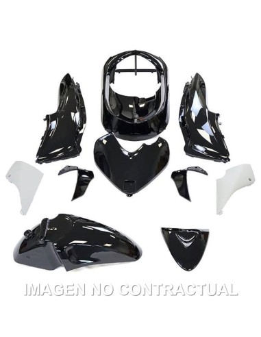 kit plasticos hert honda sh 125 150 negro