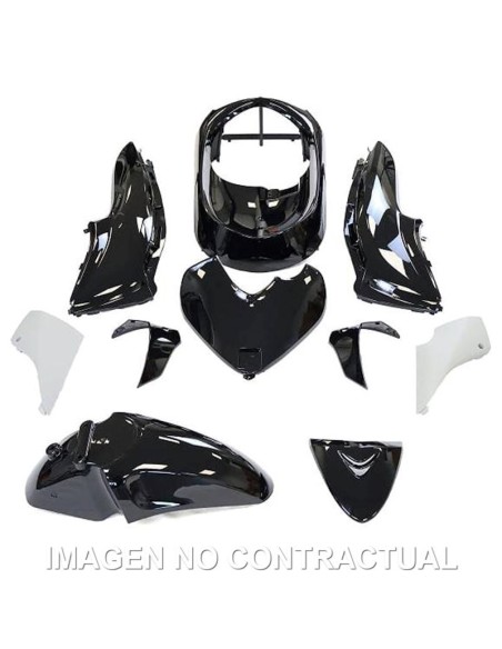 kit plasticos hert honda sh 125 150 negro