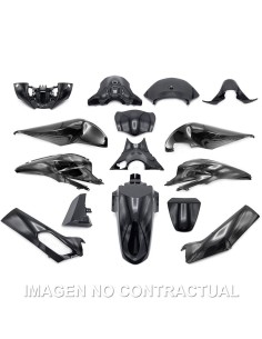 kit plasticos hert honda sh 125 150 negro brillo