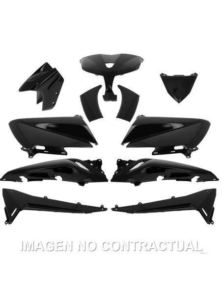 kit plasticos hert yamaha t max 530 negro