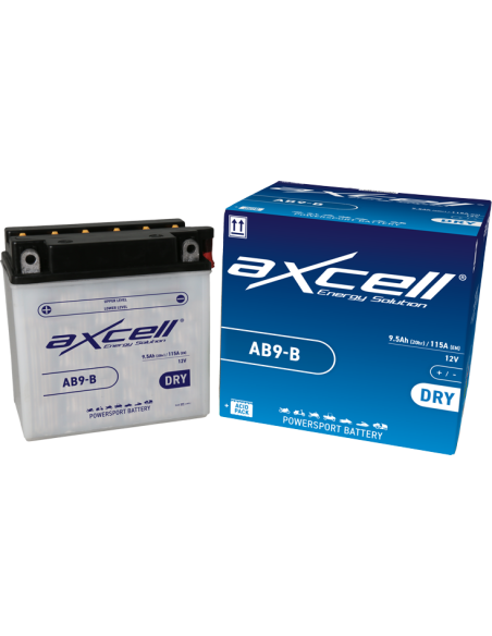 bateria axcel yb9b tecnologia standard