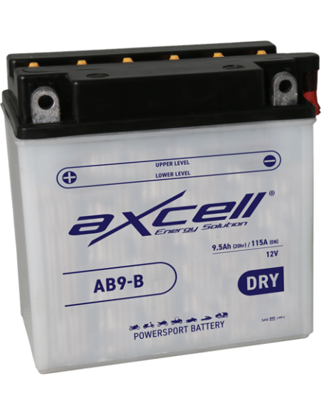 bateria axcel yb9b tecnologia standard