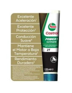 aceite de mezcla moto castrol power 1 2t ultimate 125ml