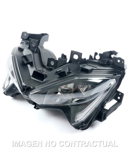 optica delantera led hert 150027 para yamaha t max 530 completa