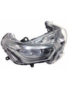 optica delantera led hert 150011 para yamaha x max 125 300 400 2018 2022