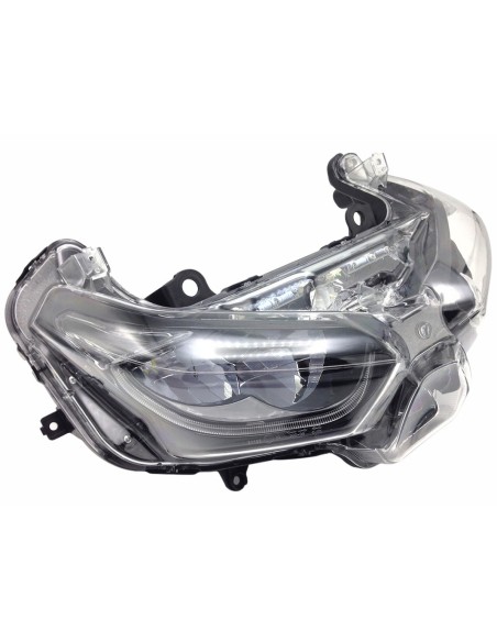 optica delantera led hert 150011 para yamaha x max 125 300 400 2018 2022