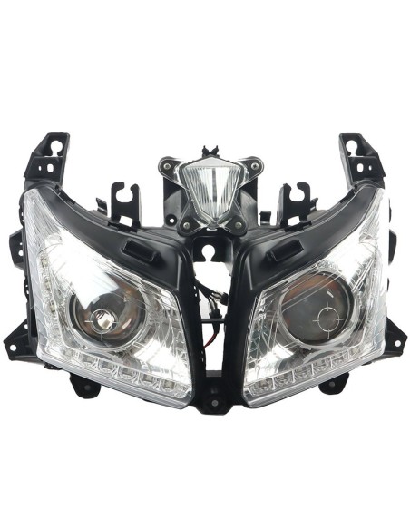 optica delantera led hert 150017 para yamaha t max 530 euro3 2014 2016
