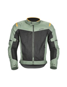 chaqueta acerbis ce ramsey vented 2 0 color verde y amarillo 0026149 374 2