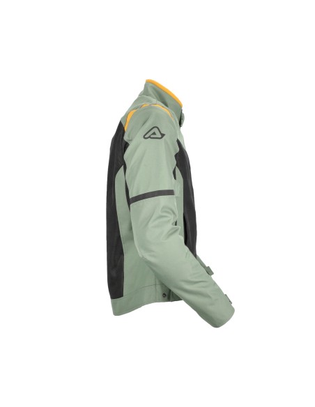 chaqueta acerbis ce ramsey vented 2 0 color verde y amarillo 0026149 374