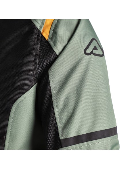 chaqueta acerbis ce ramsey vented 2 0 color verde y amarillo 0026149 374