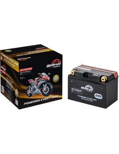 bateria moto agm baika parts ytz12sbs
