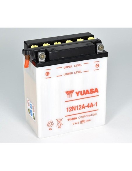 bateria para motocicleta yuasa conventional 12 6ah cp 12n12a 4a 1