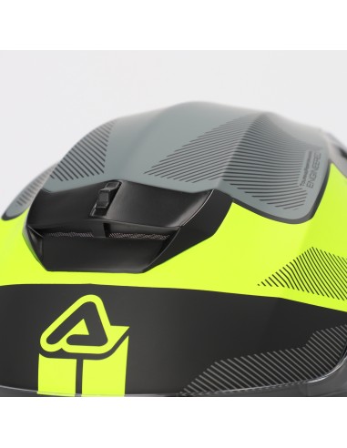 casco modular acerbis serel 22 06 negro y amarillo fluor 0025201 457
