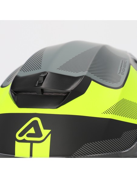 casco modular acerbis serel 22 06 negro y amarillo fluor 0025201 457