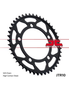 corona moto jt sprockets de acero de 45 dientes p 525 jtr10 45