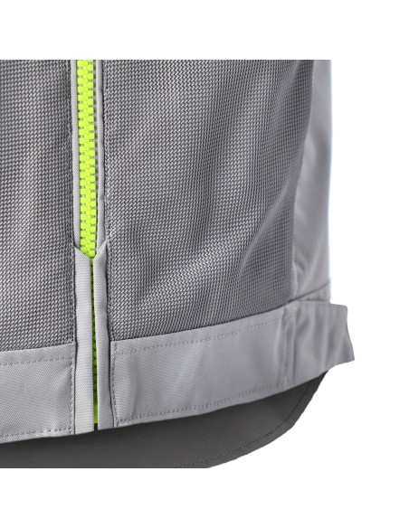 chaqueta acerbis ce ramsey vented 2 0 color gris y amarillo 0026149 290