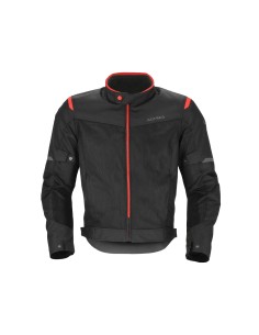 chaqueta acerbis ce ramsey vented 2 0 color rojo y negro 0026149 323 2