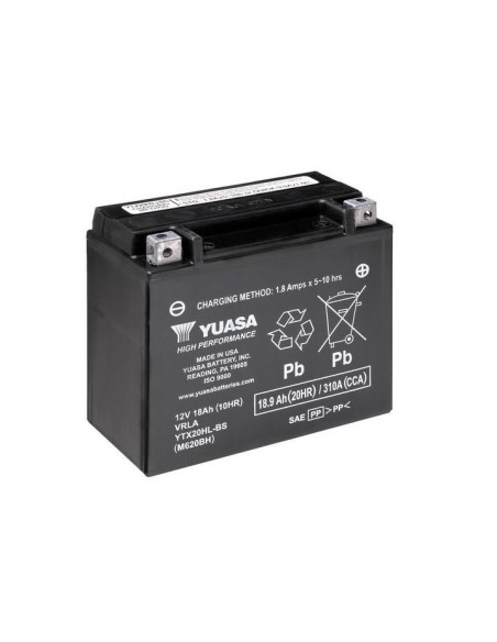 bateria para motocicleta yuasa mf 18 9ah cp ytx20hl bs
