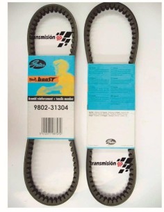 correa para moto aprilia 125 mojito custom 99 02 gates 9802 31304