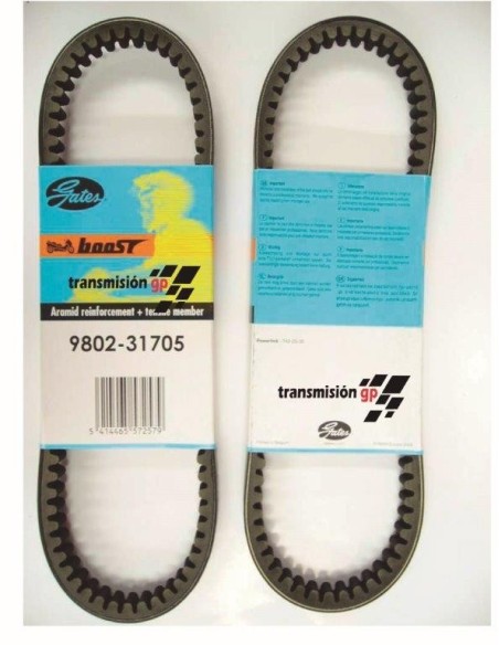 correa para moto kymco 125 capture trend 09 gates 9802 31705