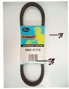 correa para moto sym 125 megalo 06 09 gates 9802 31710