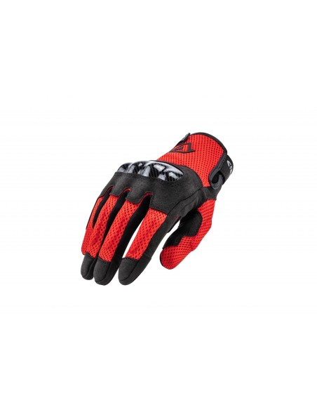 guantes acerbis ramsey my vented negro y rojo 0023478 110