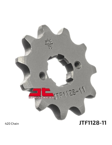 Kit de transmisión Derbi 50 Senda SM X-Treme 2018-2022 JT Sprockets y cadena Regina Urban oro 420 134 pasos