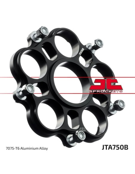 Kit de transmisión Ducati 1000 Multistrada DS 2004-2006 JT Sprockets con cadena Regina HPE 525 106 pasos