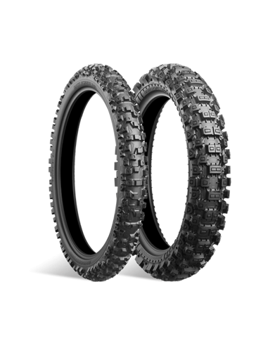 BRIDGESTONE 110/90 -19 62M X40  TT DURO/HARD NHS